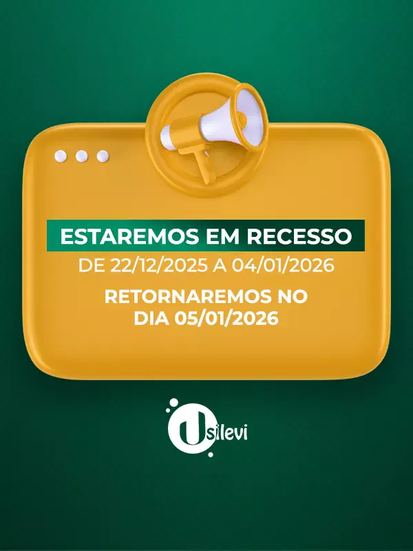 Banner de recesso da Usilevi